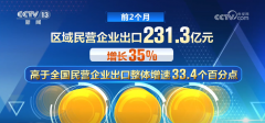 开局优良!“数”看各区域前两个月外贸 开局优良!“数”看各区域前两个月外贸